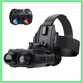 Night Vision Binoculars Goggles Infrared Digital Head Mount Built-in Battery Rechargeable Hunting Camping Equipment 1080P Video