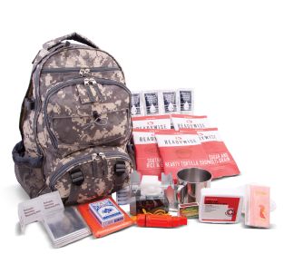 64 Piece Survival Back Pack (Camo) 64 Piece Survival Back Pack (Camo)